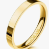 3mm 14K Gold Filled Rings for Women Girls Dainty Gold Stacking Stackable Band Thin Gold Thumb Pinky Finger Ring Non Tarnish Comfort Fit Size 4 to 11